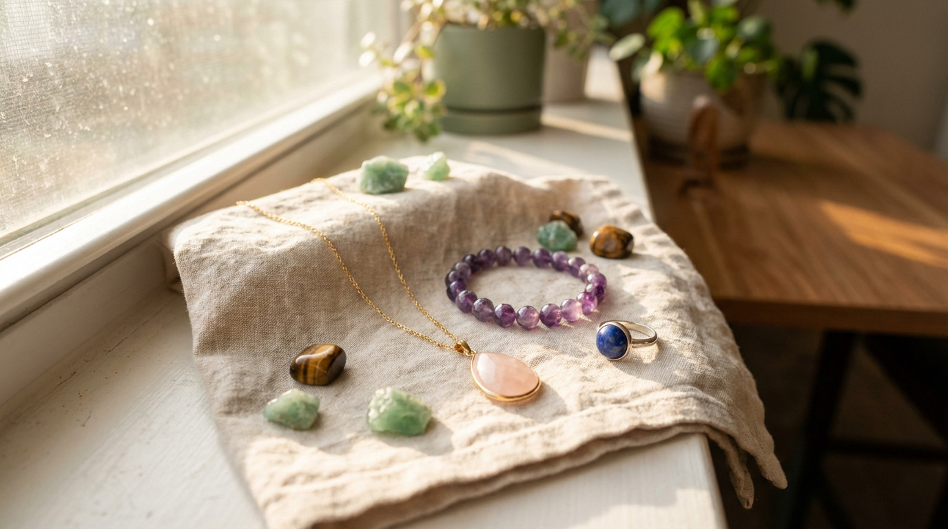 Bijoux pierre naturelle : alliez style et bien-être - beautefusion